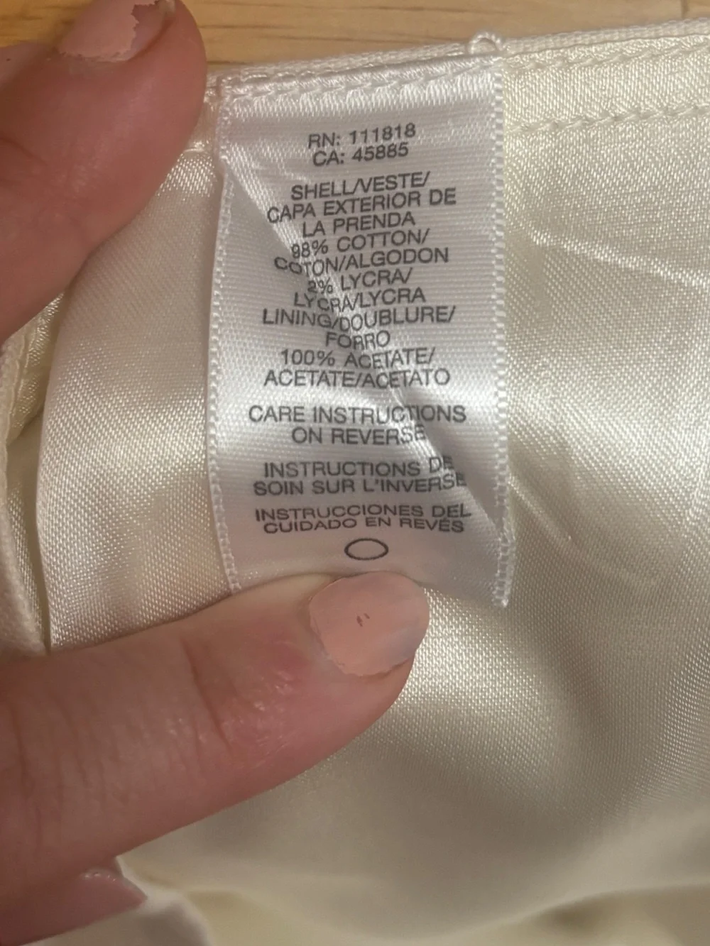 Michael Kors White Button-Front Skirt - Size 6